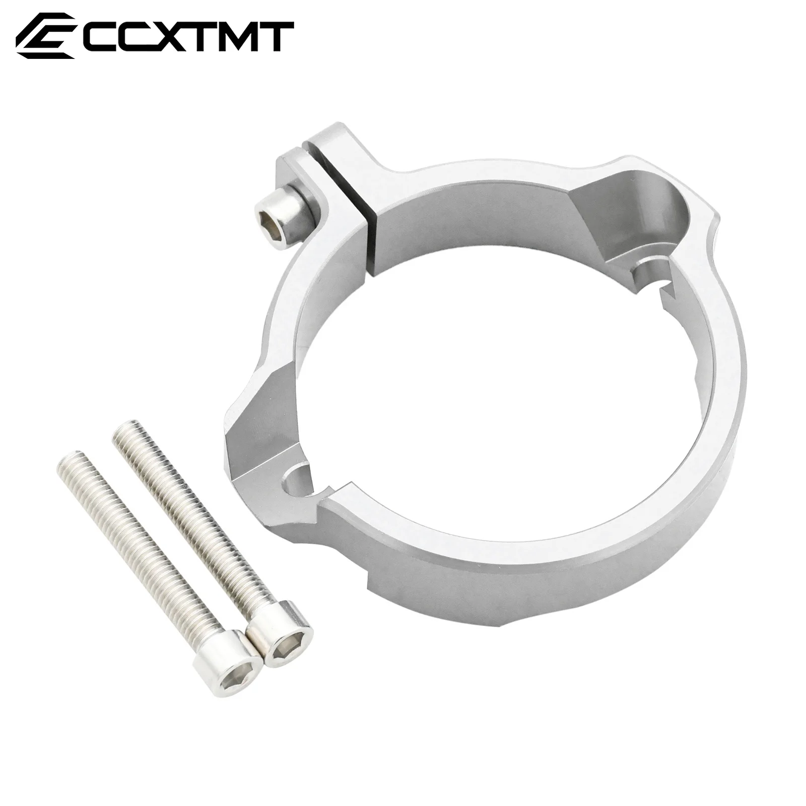 Motorcycle Exhaust Flange Guard Tip Muffler Pipe Clamp For GasGas EX EC MC 250-300 2021 For Husqvarna TE TC TX 250/300 2017-2022 view 4