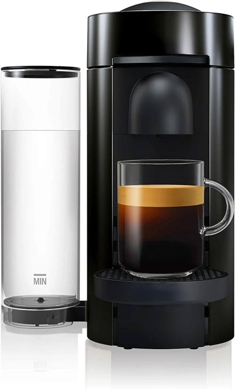 Vertuo Plus Coffee and Espresso Machine by De'Longhi,8 oz, Ink Black