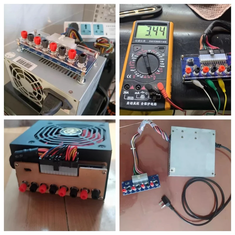 AT93-XH-M229 Desktop Chassis Power Supply ATX Adapter Board Pickup Board Lead Module Power Supply Output Terminal Block