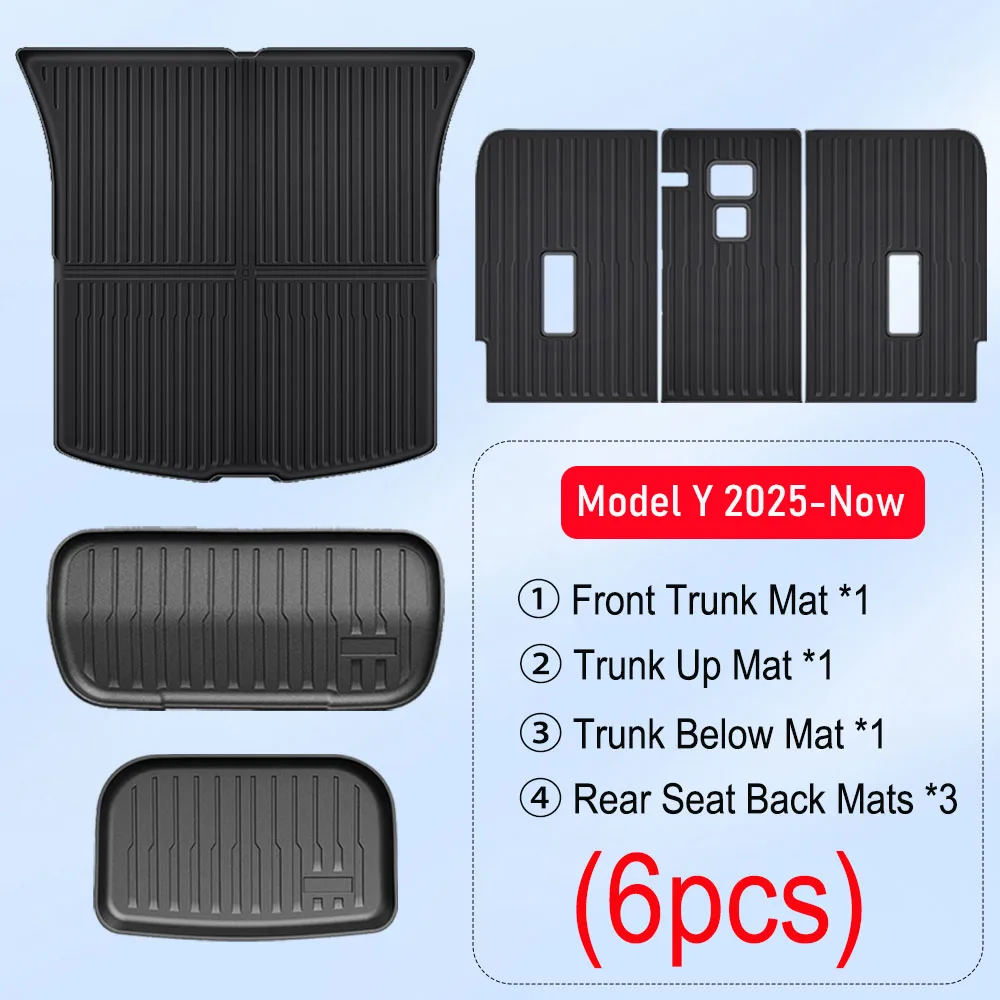Trunk Mats 6pcs