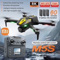 Xiaomi M5S 4K Screen Controlled Drone 8K Professional Camera Brushless Motor Obstacle Avoidance Foldable Quadcopter Dron RC Toy