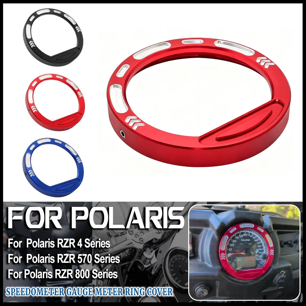عداد السرعة من الألومنيوم الخام أداة عداد السرعة لـ Polaris RZR 570 RZR800 900 1000 XP 4 Turbo #1