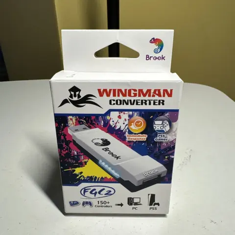 Convertisseur Brook Wingman FGC2 - Adaptateur de joystick d'arcade pour supports PS5 et PC
