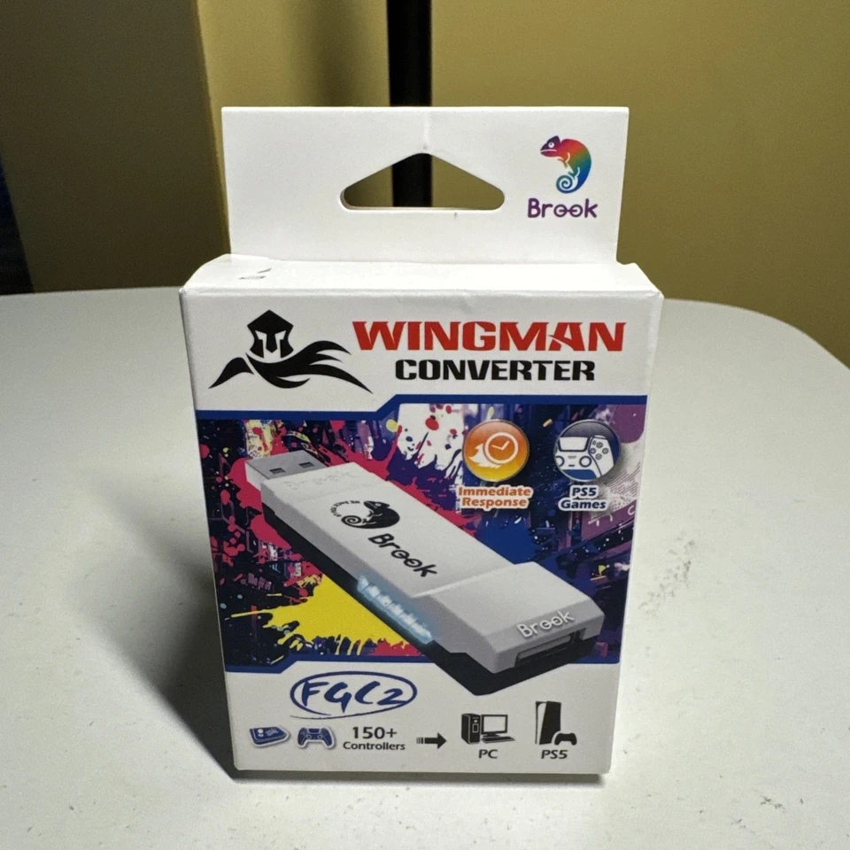 Brook Wingman FGC2 コンバーター - PS5 および PC 用アーケード
