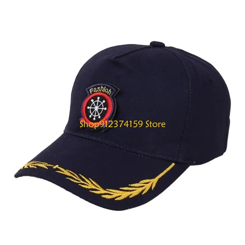 G5AE Unisex Breathable Caps Popular Marine Theme Sun Hat For Travel And Beach Vacation