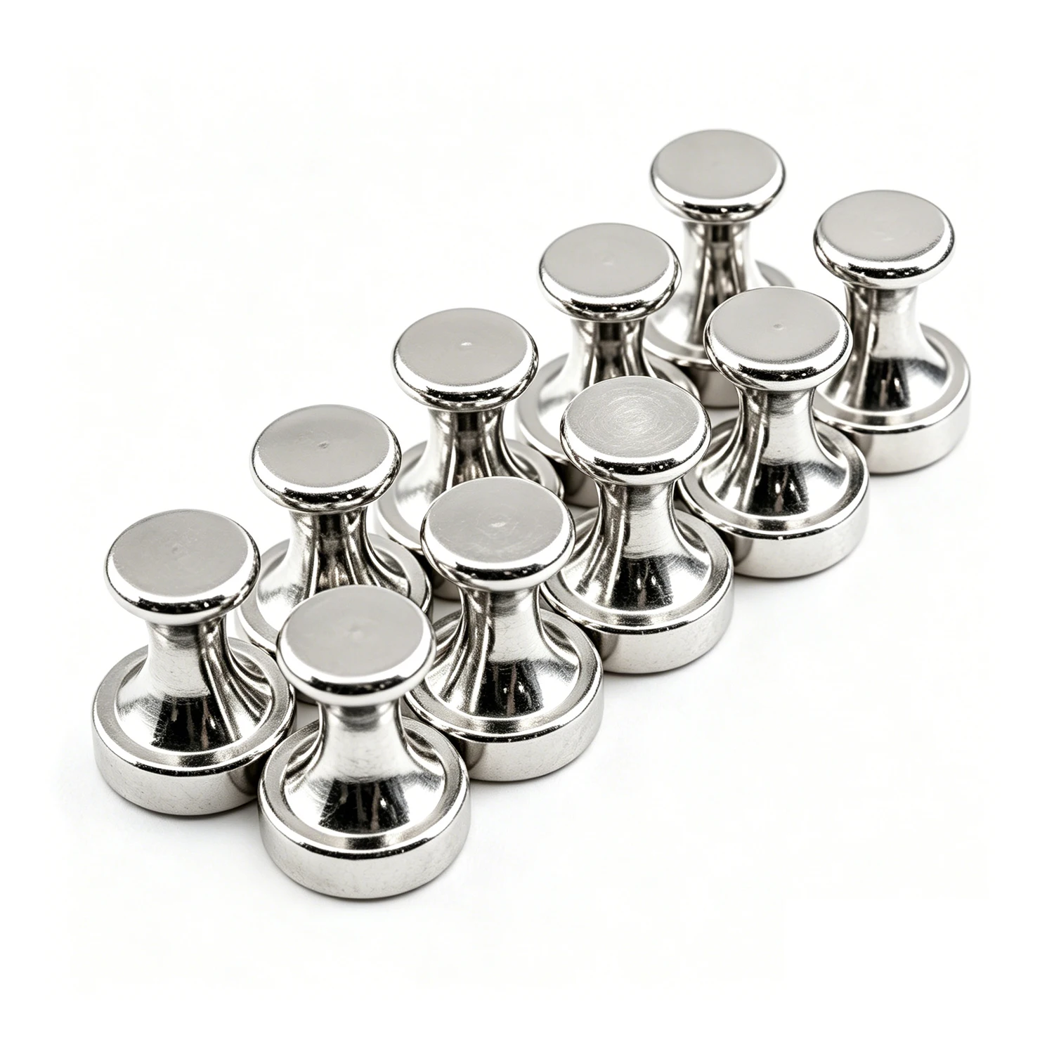Strong Magnetic Push Pins Neodymium Magnet Sucker Pushpins Metal Thumbtack Hanging Hook for Refrigerator Whiteboard Office