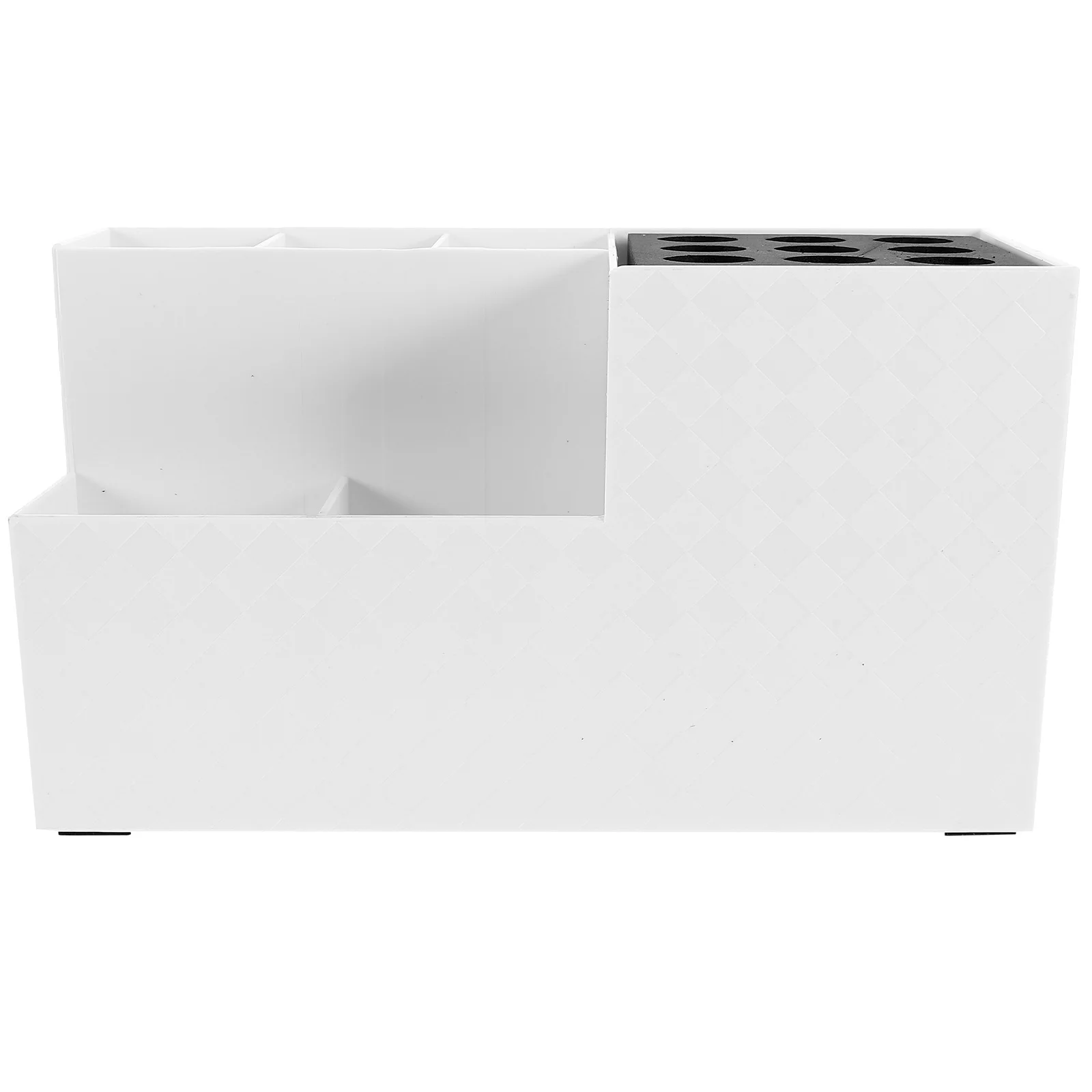 

Hair Tools Organizer High Hardness Salon Hair Appliance Holder Multi Compartment Hairdressing Scissor Comb Organizer