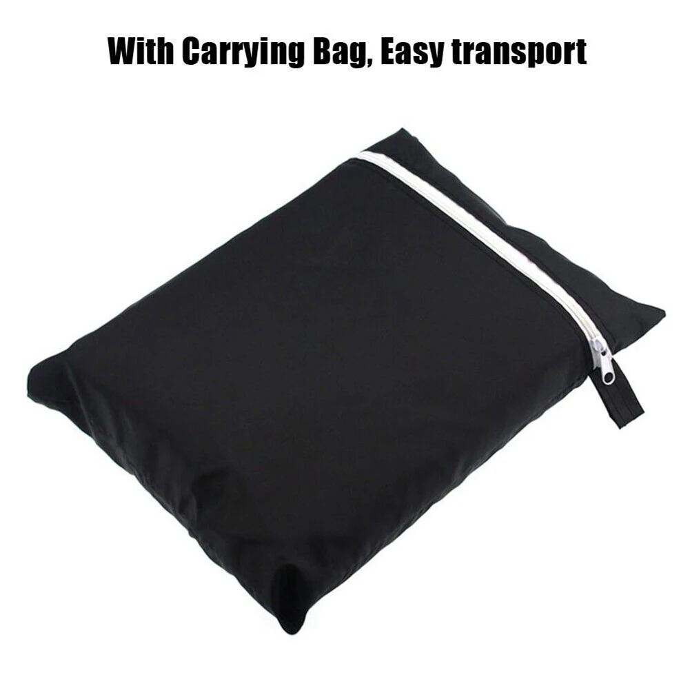 Outdoor Lawn Mower Cover Waterproof UV Protected with Secure Drawstring Fit for Walk Behind Mowers 188x99x64cm