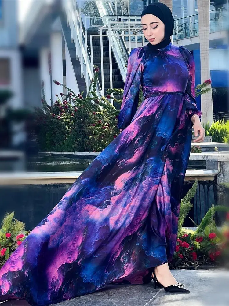 Ramadan Eid Abaya Saudi Arabia Turkey Islam Muslim Dress Prayer Clothes African Dresses For Women Kaftan Robe Femme Musulmane