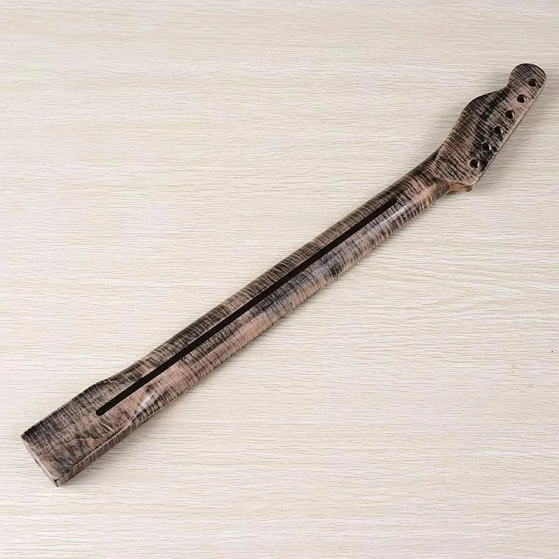 Neck 6-String 21-Piece Integrated Handle Semi-Finished Guitar Accessories Instrument Modification