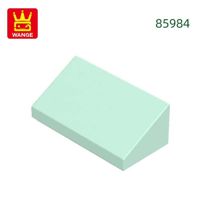 Wange 266 stks/partij 85984 Slope 30 1x2x 2/3 Roff Block Moc Color Accessoires Compatibel Met Brick DIY Kinderspeelgoed Assemblage Onderdelen