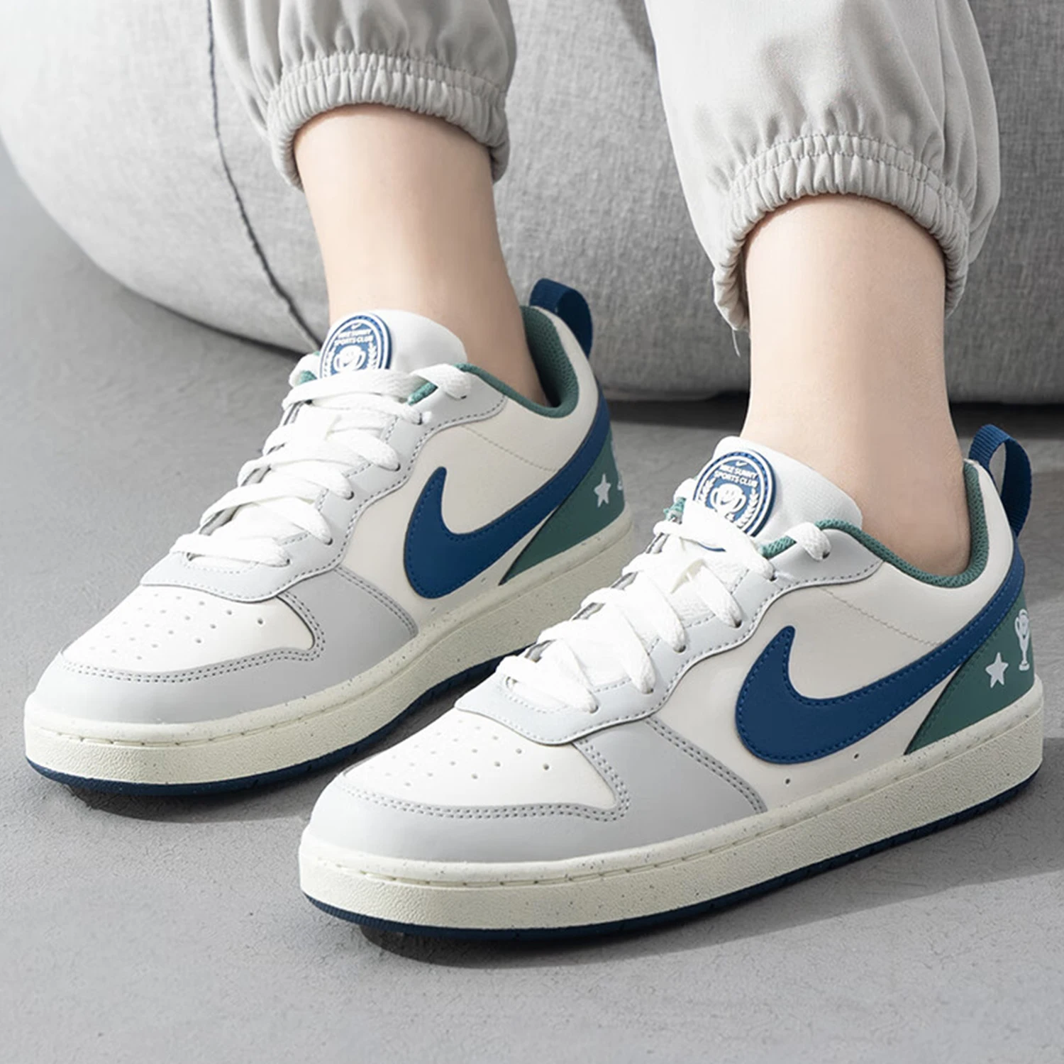 

Nike official authentic new GS women's children's retro casual sports board shoes HM3722-141