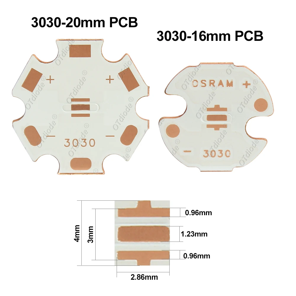 1-5PCS 20mm Copper PCB XPG2 XTE XPE2 XML2 XHP50 T6 XHP70 3535 5050 LED XPE XTE LED Heatsink 16mm Copper Board For Lamp beads