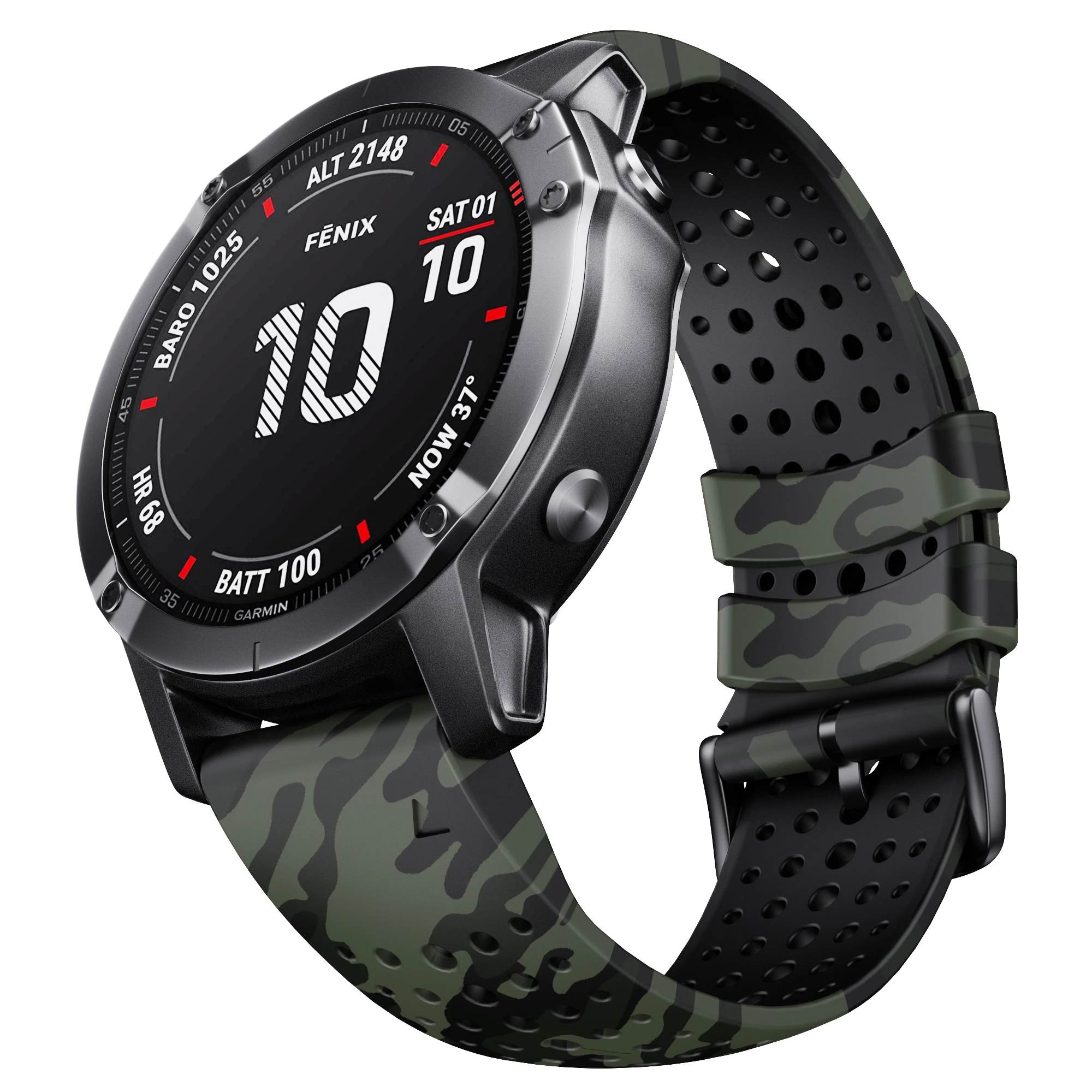 ANBEST-Correa de silicona para Garmin Fenix 5/6/Instinct 1/2, brazalete deportivo de liberación rápida, 22, 26MM, 6X, 6X Pro