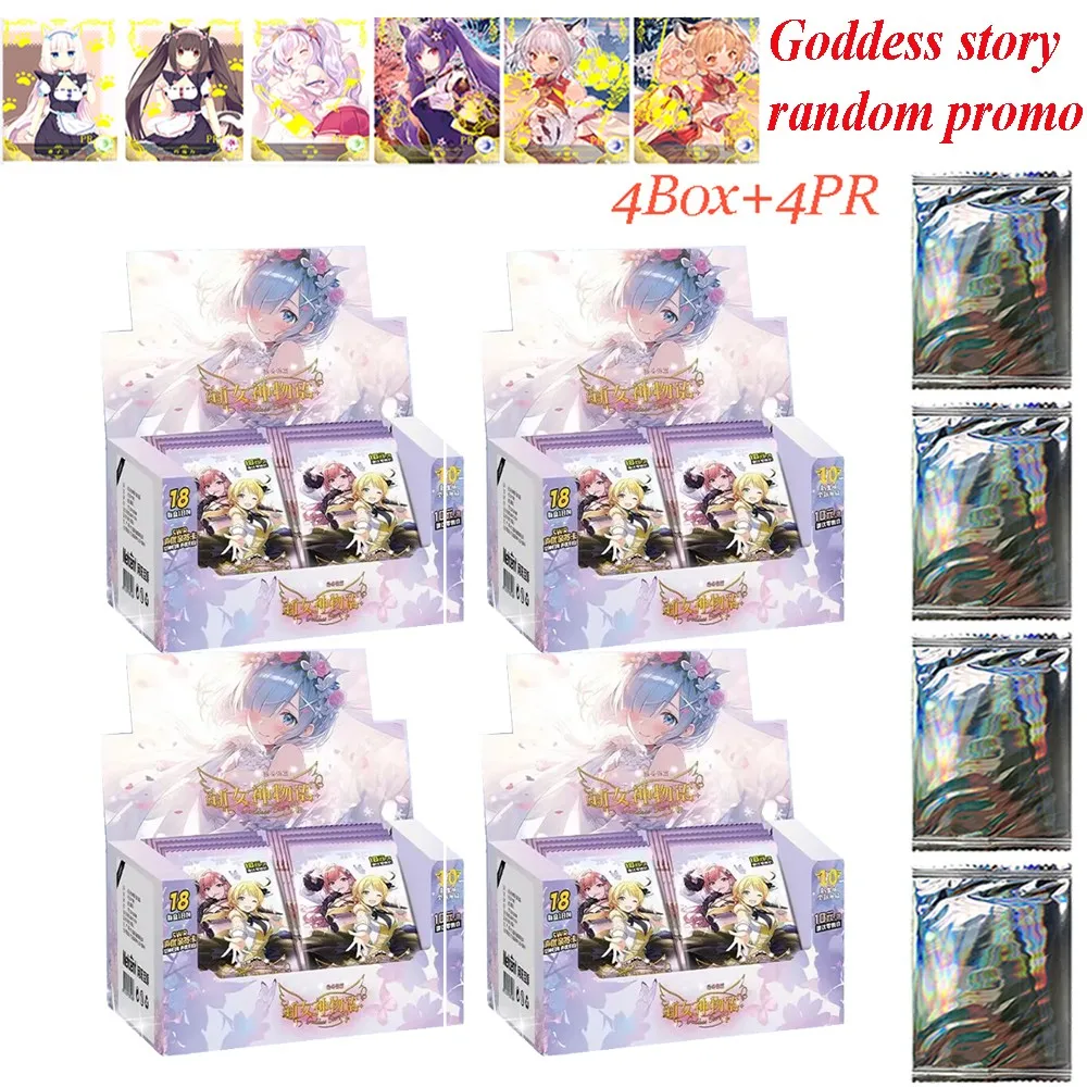 New Goddess Story NS-10M06 Collection PR Cards Anime Girl Cute Swimsuit Bikini Tcg CCg Booster Box Doujin Toys And Hobbies Gifts