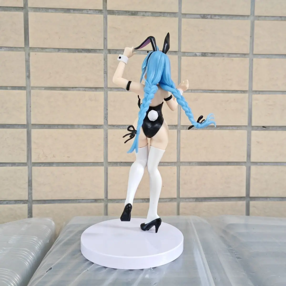 20 سنتيمتر روكسي Migurdia الأرنب فتاة أنيمي الشكل Mushoku Tensei التناسخ العاطلين ايريس/سيلفييت عمل نموذج لجسم ألعاب الدمى #5