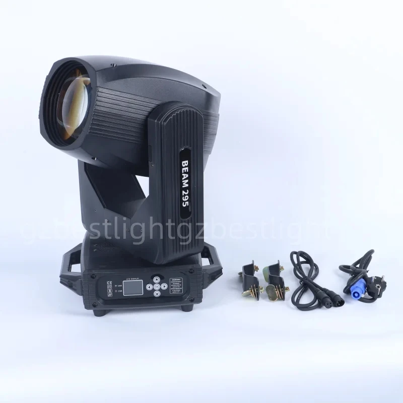 14R 295W Moving Head Strong Beam Spot Professional Stage Lights Lamp Bulb 14 Gobos Colors With Frost Rainbow Strobe Effect