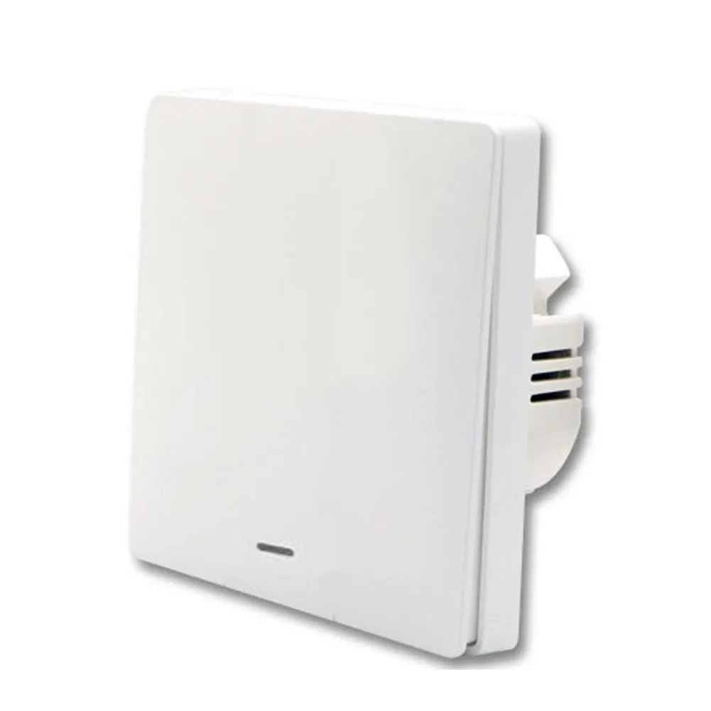 WiFi Smart Glass Panel Switch with Touch Control For Remote Lighting 2 4GHz WiFi No Power Supply Installation Required