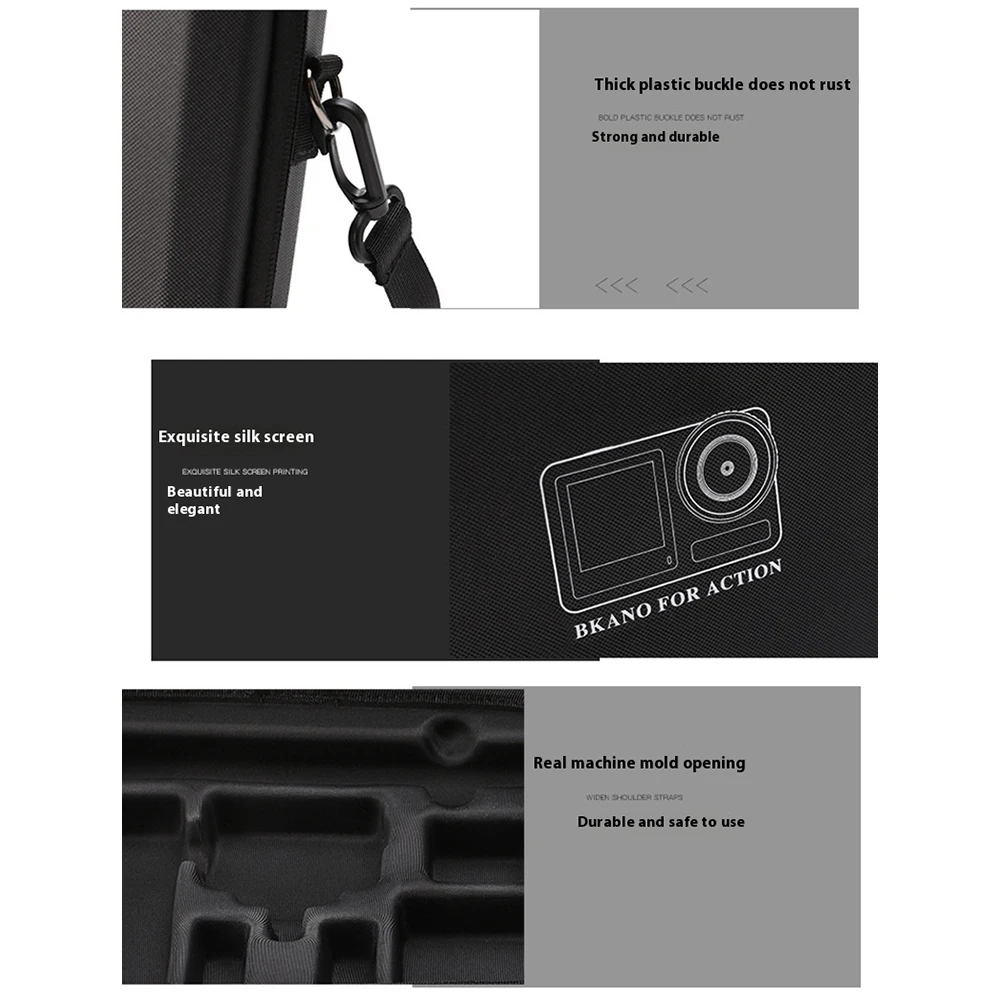 For DJI ACTION 5 PRO Shoulder Bag For DJI ACTION 3/4/5 PRO Action Camera Accessory Case