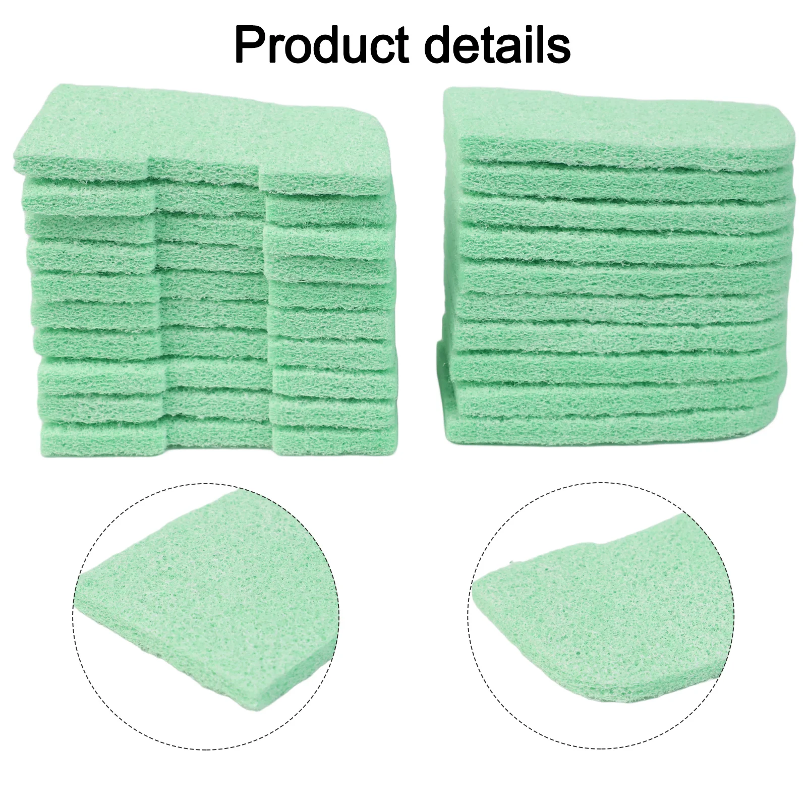 20PCS Ammonia Removal Pads for 306 307 406 407 Aquarium Filters Fiber Cotton for Enhanced Filtration Performance
