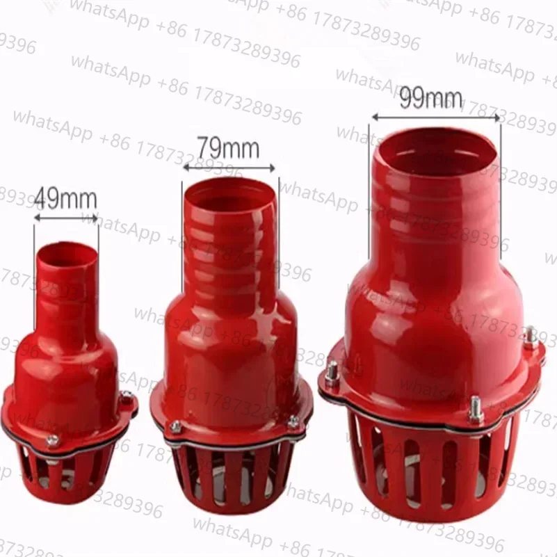 Landscape Machinery Water Pump 2/3/4-Inch Plastic Iron Filter Screen With Back Check Valve Special Use