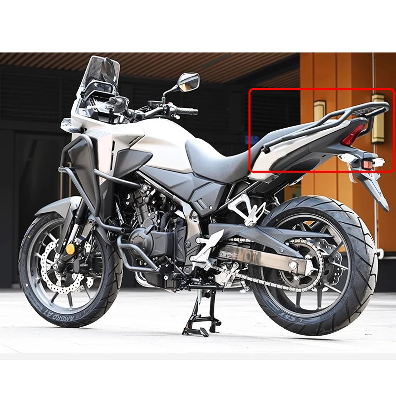 Motorcycle Accessories Rear Rack Luggage Rack Carrier Rear Tail Storage Rack Cargo Luggage Rack For Honda NX400 NX500 2023-2024