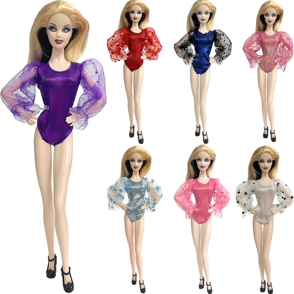 1set Mix Doll Swimwear For 1/6 BJD Doll Swimsuits Bikini Beach Bathing Swimsuits  for Barbie Clothes Dolls Accessories Toys JJ