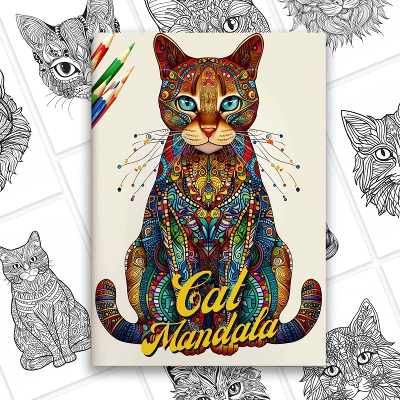 livro-de-colorir-mandala-gato-padroes-de-zentangle-felinos-para-alivio-do-estresse-para-adultos-–-calma-e-relaxamento