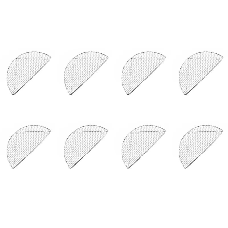 

8X Fried Tempura Net Stainless Steel Grill Hamburger Fried Chicken Grease Net Japanese Cuisine Slate Pork Rack Home A