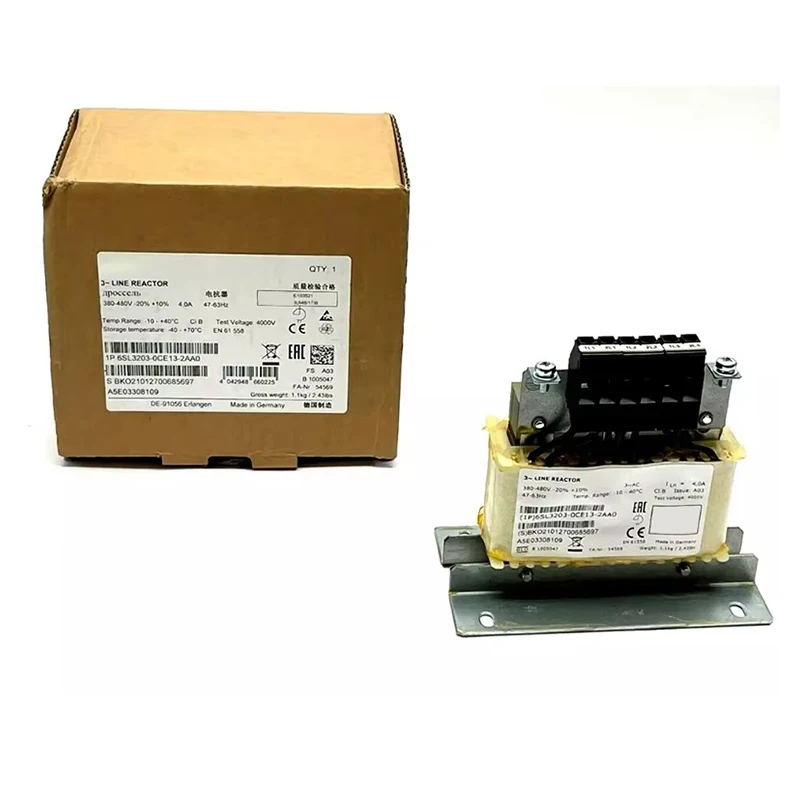 

Brand New Original 6SL3 203-0CE13-2AA0 6SL3203-0CE13-2AA0 Power Reactor Programmable Controller
