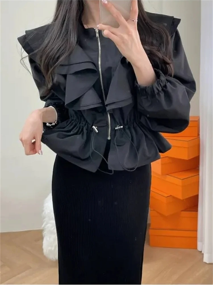 

Winter Women Coat Female Trench Jacket Vintage Maxi Classic Long Trench Women Coat Oversize Female Windbreaker