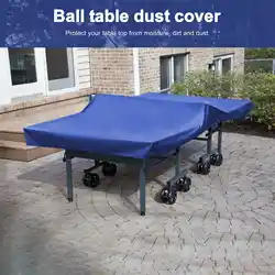 Ping Pong Table Covers Oxford Waterproof Outdoor Rain Wind Sun Dust UV Resistant Table Tennis Protective Storage Cover