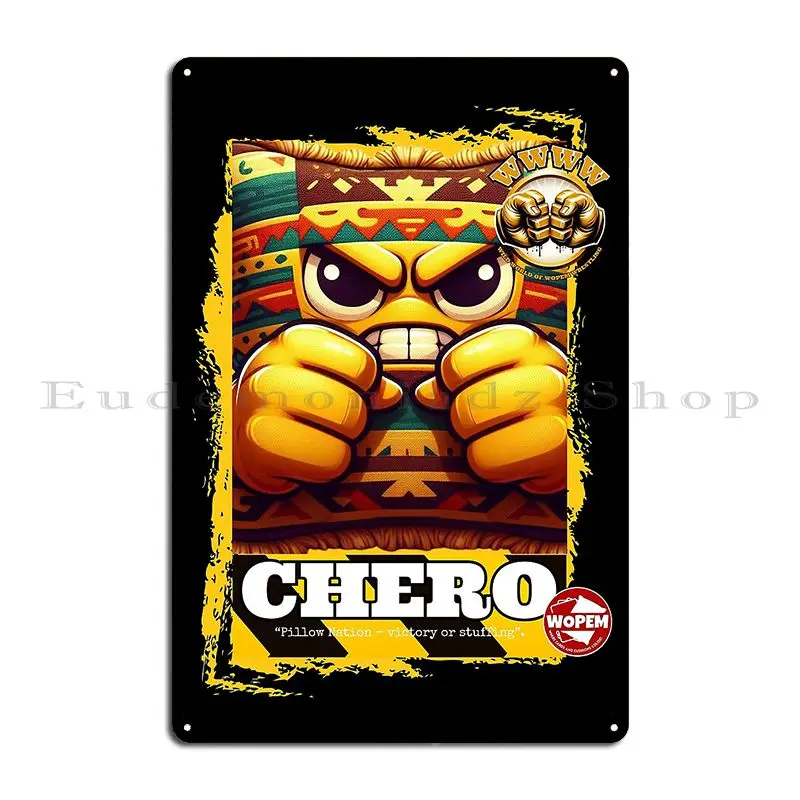 Chero Wild World Of Wopem Wrestling Metal Sign Vintage Garage Print Pub Create Tin Sign Poster