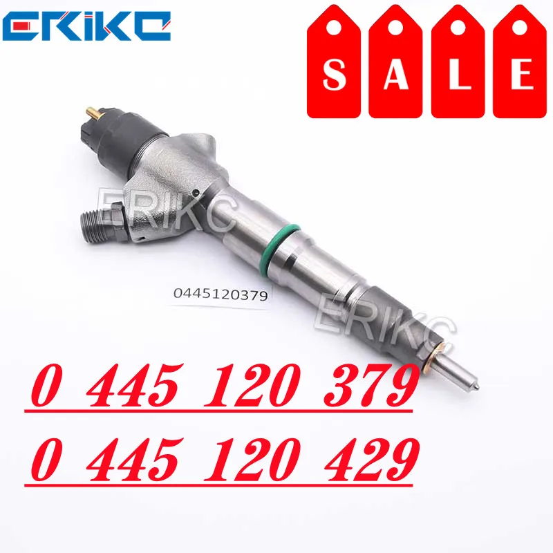 

ERIKC 0445120429 Diesel Fuel Injector 0445120379 Common Rail Injection Assy 0445 120 429 0445 120 379 for Bosch Yuchai