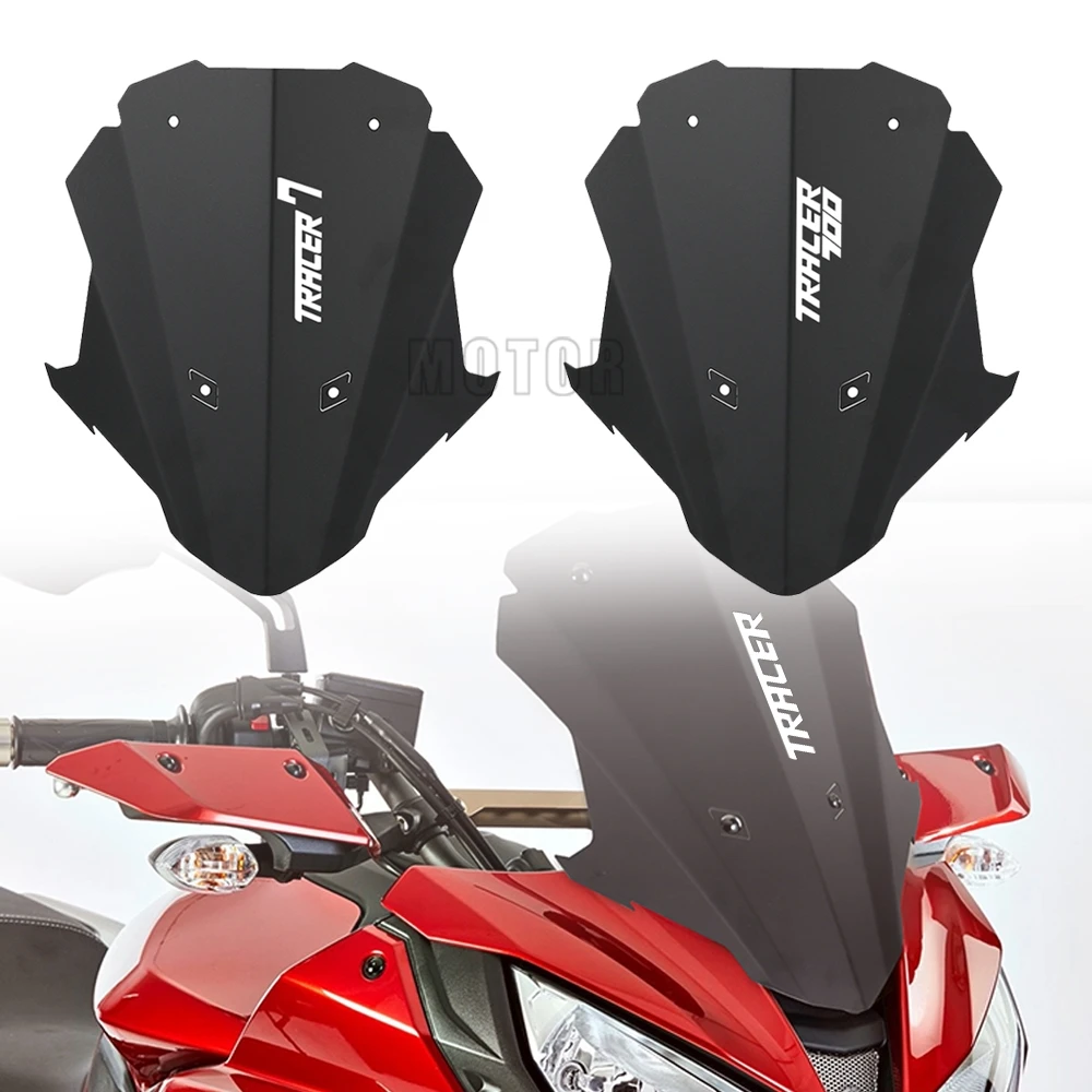 

TRACER 7GT 7 Motorcycle Windscreen For YAMAHA TRACER700 2020 2021 Front Windshield Spoiler Deflector Reduce Wind Speed Airflow