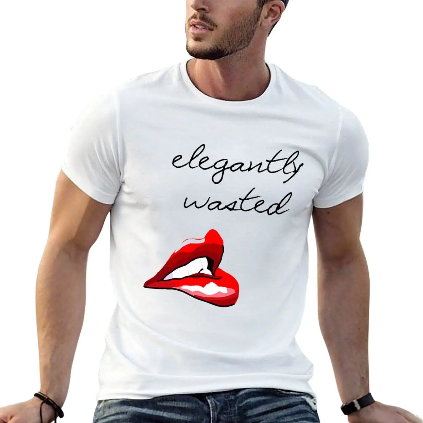 

Elegantly Wasted T-Shirt t shirt man cotton man t shirt summer anime t shirts for man T-shirt
