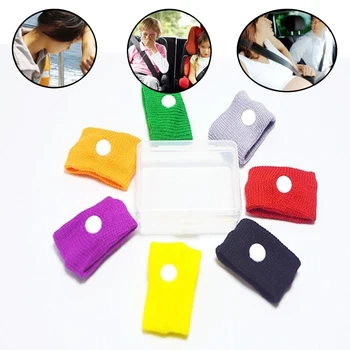 2 szt. Ochraniacze na nadgarstki na chorobęgu punkt ciśnienia opaski na rękę dla dorosłych i dzieci ochrona przed głuchami ochrona antyemetyczna