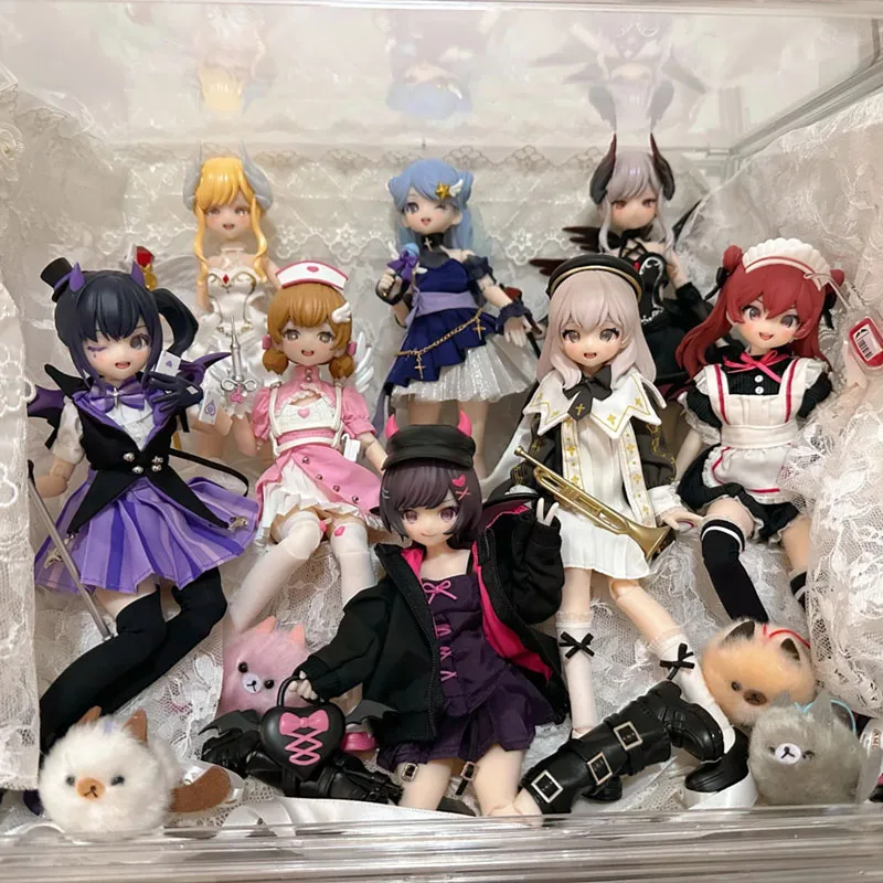 

Neo Eden Nightmare Twins Series Blind Box Cute 1/12 BJD Anime Doll Mystery Box Kawaii Twins Action Figure Surprise Bag Toy Gift