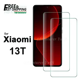 Screen Protector For Xiaomi 13T, Tempered Glass HD Crystal mica 9H Anti Scratch Case Friendly High Aluminum