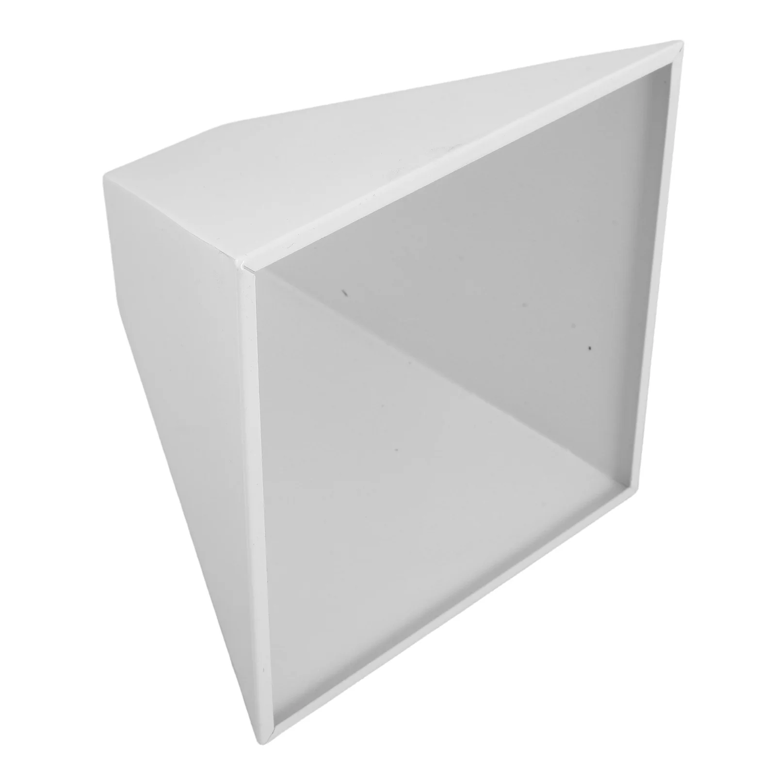 

Iron Pendant Light Shade Square White Metal Lampshade Minimalist Geometric Ceiling Cover For Hallway Bedroom Office