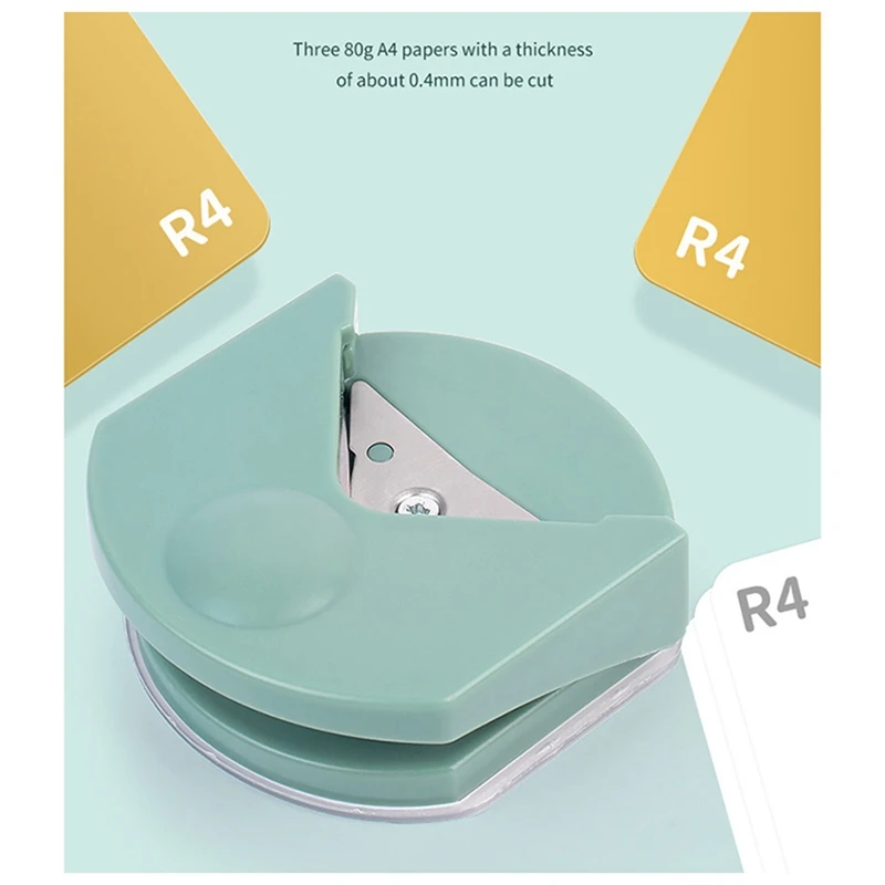 2025 New Rounding Paper Cutter Angle Cutter Photo Business Card Chamfering Machine Angle Cutter And Rounder