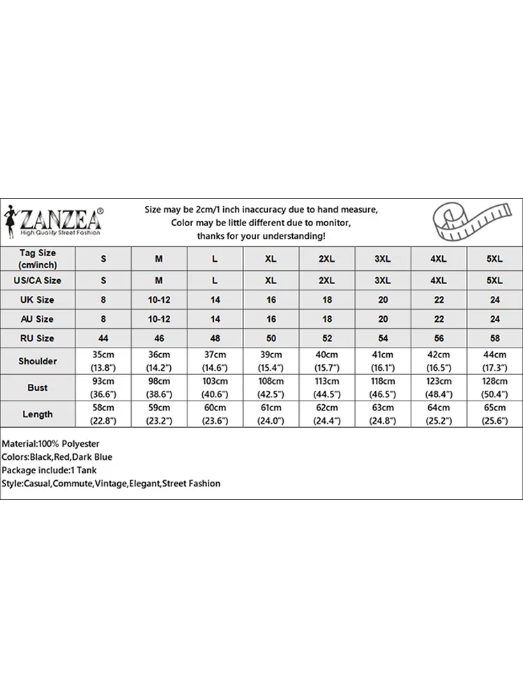 ZANZEA Fashion Tank Tops 2024 Summer Women Vest Casual Loose Sleeveelss Sexy V-Neck Tanks Blouse Elegant Buttons Pockets Camis