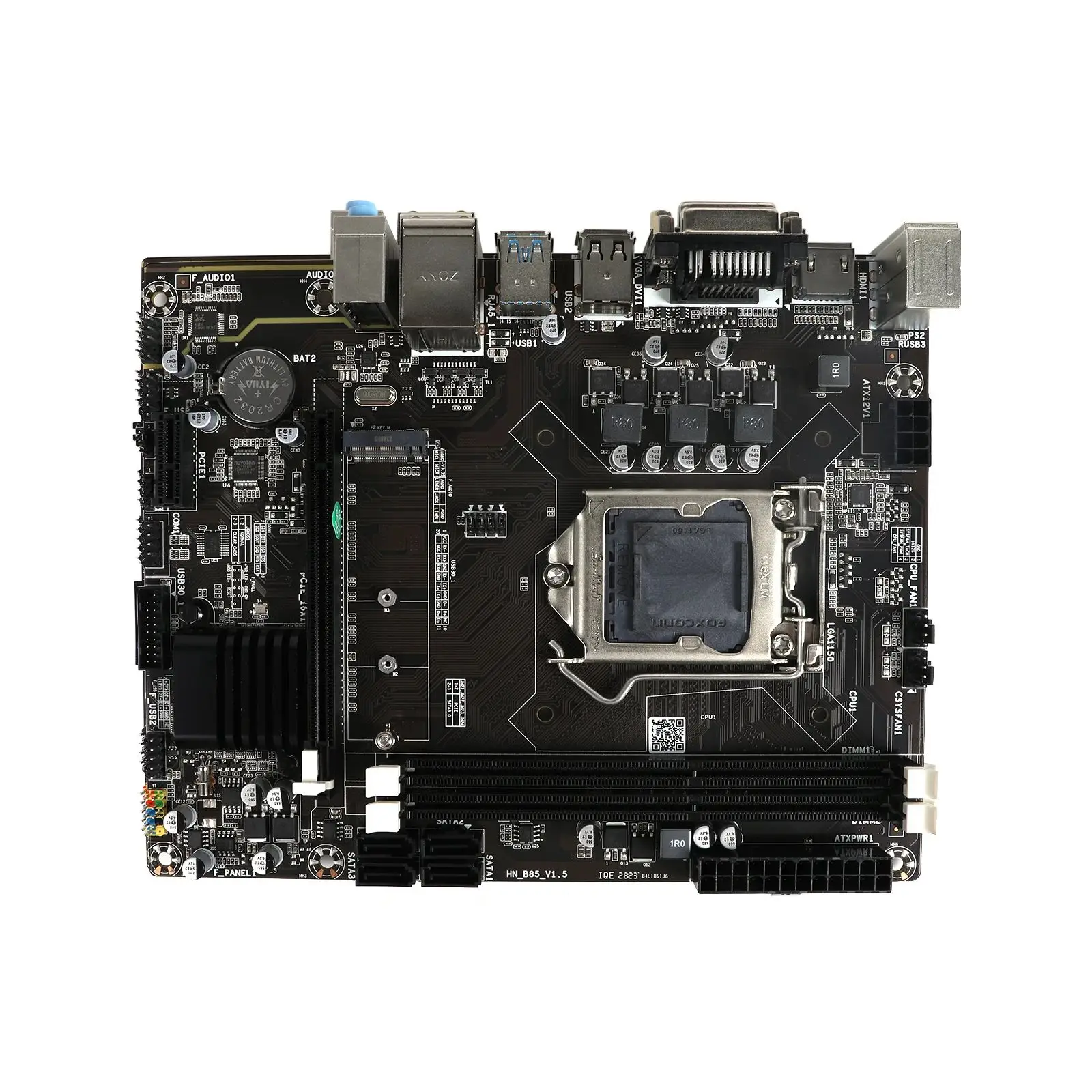 Imagem -03 - Placa-mãe Compatível com Hdmi B85 Lga 1150 Core i3 i5 i7 e3 Ddr3 M.2 Sata Usb 3.0 Vga dp B85 _ V1.5