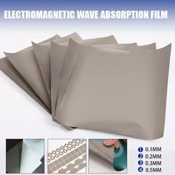 300x200mm Electromagnetic Shielding Wave Absorbing Flat Material EMI EMC Sheet Electromagnetic Wave Absorbing Film Materials