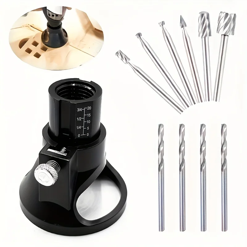 11pcs High-Speed Precision Electric Drill Bit Engraving Machine, Polishing Machine Accessories with Multifunctional Drill Bits