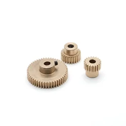 0.5M 16-31 Teeth Step Spur Boss Straight Tooth Keyway Hole Copper Gear DIY Parts 3/3.17/4/5/6-12mm
