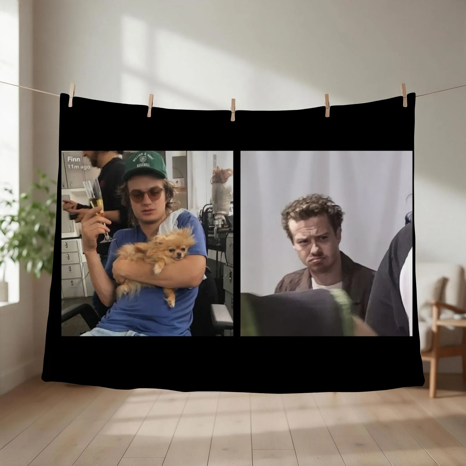 Chaotic Exhaustion Throw Blanket couch cozy soft plush fuzzy picnic outdoor blanket
