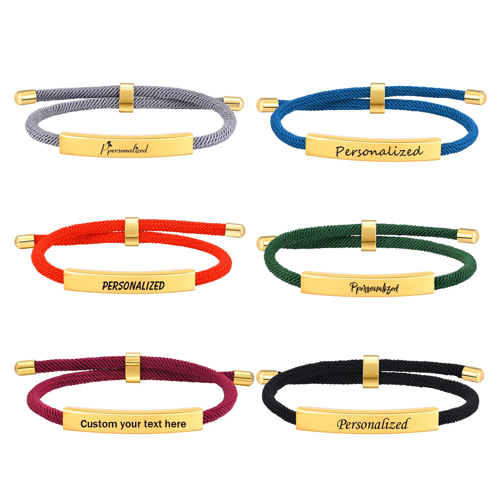 

Handmade Milanese Rope Braided ID Bracelet for Women Men, Personalized Wristband Inspirational Faith Jewelry