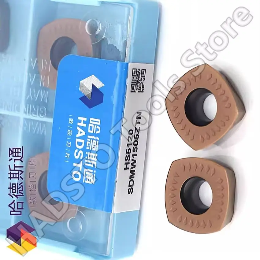

SDMW1505ZTN HS5120 SDMW1505ZTN HADSTO CNC blade carbide inserts Milling tools milling inserts 10pcs/box