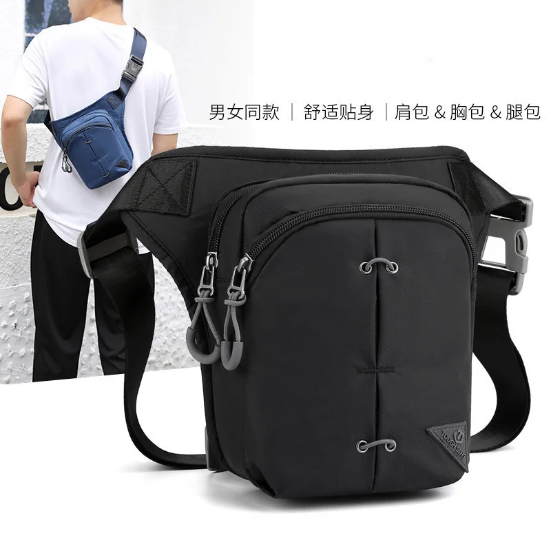 

New men's and women's outdoor leg bag multifunctional sports waist bag travel Single Shoulder Messenger Bag riding waist bag